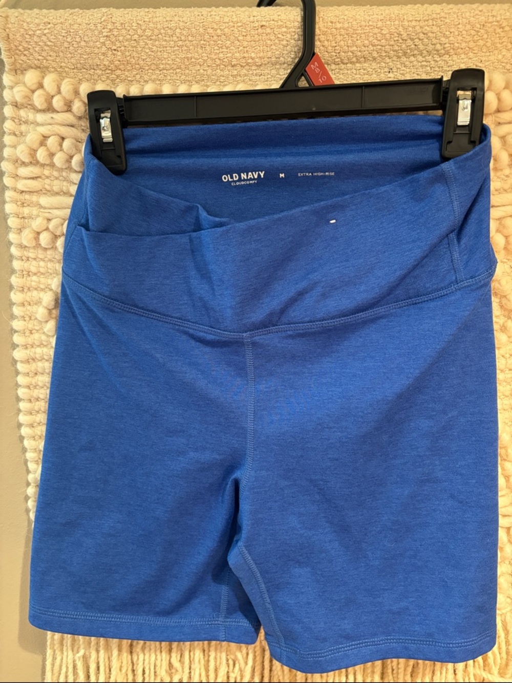 Old Navy Cobalt Blue High-Waist Bike Shorts
